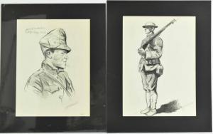 JONAS LUCIEN 1910-1979,Portraits of Soldiers,Nye & Company US 2019-06-05