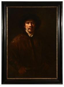 JONAS Olga 1800-1900,Copy of a self portrait by Rembrandt,1914,John Moran Auctioneers US 2010-04-27