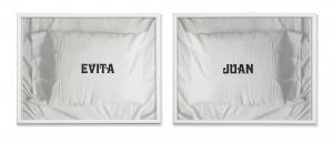 JONATHAN Horowitz 1966,Pillow Talk Prints (Evita & Juan),2002,Christie's GB 2023-07-05