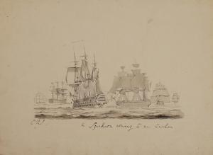 JONES Calvert Richard,A squadron coming to an anchor,Bellmans Fine Art Auctioneers 2023-02-21