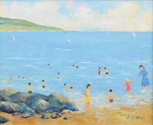 JONES Charles M 1923-2008,Summer on the Beach,Peter Wilson GB 2018-11-21