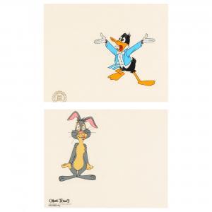 JONES Chuck 1912-2002,Two Animation Sericels,Leland Little US 2021-08-26