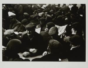 JONES Colin 1936-2021,Waiting for work, Liverpool docks,1963,Rosebery's GB 2023-06-15