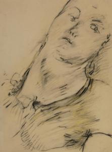 JONES David 1895-1974,Head of a Woman,1948,Bonhams GB 2023-11-29