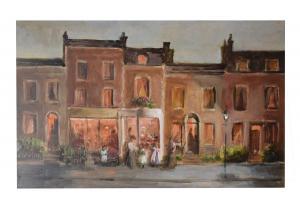 JONES Deborah 1921-2012,Street scene with figures,Clevedon Salerooms GB 2024-02-22