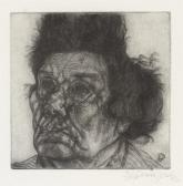 JONES Dennis 1943,Portrait of an old woman,1996,Christie's GB 2008-02-28