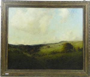 JONES Edward T,A Summer's Day near Shrewsbury,1914,Burstow and Hewett GB 2013-09-25