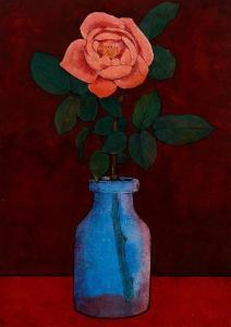 JONES Geoffrey 1908-1993,Roses; The Green Vase,1970,Shapiro AU 2017-12-12