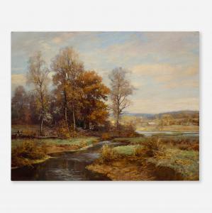 JONES Hugh Bolton 1848-1927,Untitled (Fall Landscape),Rago Arts and Auction Center US 2023-11-10
