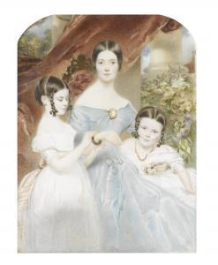 JONES John Edward 1806-1862,Lady Elizabeth Deane, Susanna Adelaide and Olivia ,Bonhams GB 2013-05-30