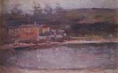 JONES John Llewellyn,House on a lake in Australia,1923,Bellmans Fine Art Auctioneers 2024-01-15