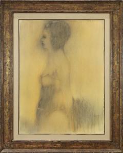JONES John Paul 1924-1999,Standing Profile,Clars Auction Gallery US 2022-07-16