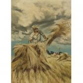 JONES Joseph, Joe 1909-1963,Raking Hay,Sotheby's GB 2006-05-24