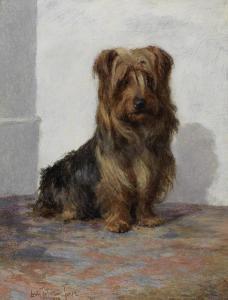 JONES Louis Johnson 1888-1922,Portrait of a Yorkshire Terrier,1914,Bonhams GB 2015-02-18