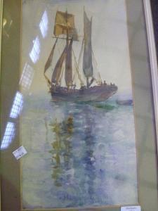 JONES Mary,Boat on still waters,Mallams GB 2012-02-16