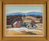 JONES Mildred Jones 1899-1991,Farm in the mountains,Eldred's US 2023-03-23