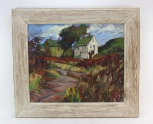 JONES Mildred Jones 1899-1991,Rockport landscape with house,Kaminski & Co. US 2019-10-19