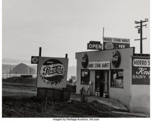 JONES Pirkle 1914-2009,Pepsi Cola, Morro Strand Market,1965,Heritage US 2021-09-08