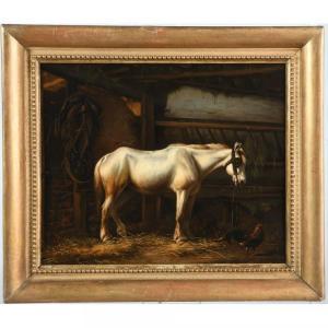 JONES Richard 1767-1840,Cheval dans son box,Herbette FR 2022-05-01