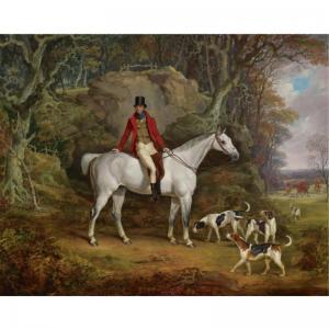 JONES Richard 1767-1840,VISCOUNT ROWLAND HILL ON HIS GREY HUNTER WITH THE ,Sotheby's GB 2008-12-05