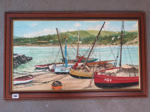 JONES Russell 1910,Sailing boats on a beach,Willingham GB 2017-01-07