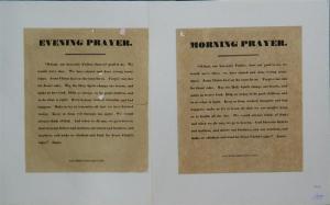JONES William 1900-1900,Printer Morning Prayer + Evening Prayer,Theodore Bruce AU 2016-12-11