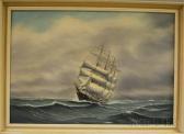 JONGENSEN H,View of a Four-masted Ship on the High Seas,Skinner US 2012-02-16