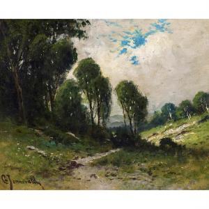 JONNEVOLD Carl Henrik 1856-1955,Landscape,Clars Auction Gallery US 2023-03-17