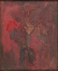 JONSCHER Barbara 1926-1986,Red flower I,1966,Desa Unicum PL 2021-01-21