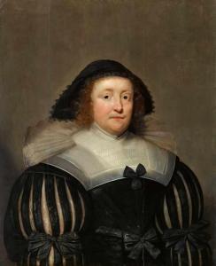 JONSON CORNELIUS,Bildnis einer Dame,1633,Lempertz DE 2019-11-16