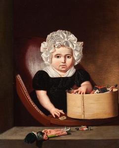JONXIS Jan Lodewyk 1789-1867,Portrait of a child,AAG - Art & Antiques Group NL 2013-05-27