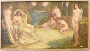 JOORS Eugeen 1850-1910,Peinture symboliste,Rops BE 2020-08-23
