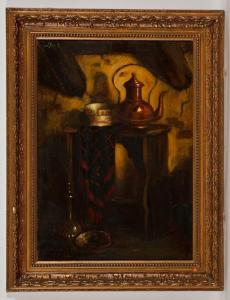 JOOSTEN,STILL LIFE WITH A BRASS KETTLE,McTear's GB 2014-12-11