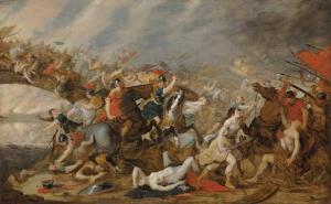 JORDAENS Hans III 1590-1643,The Battle of the Amazons,Christie's GB 2023-12-08