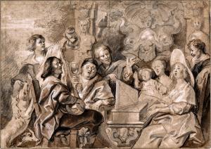JORDAENS Jacob 1593-1678,A Family Concert,Sotheby's GB 2024-01-31