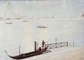 JORDAN Jakob 1886-1947,Blick über die Lagune von Venedig auf die Stadtsil,DAWO Auktionen 2007-05-19