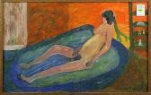 JORDAN Janet 1900,Female Nude in Repose,Clars Auction Gallery US 2015-06-28