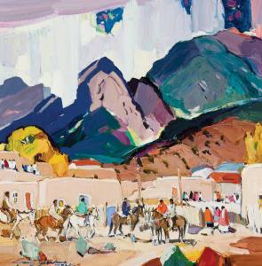 JORDAN Jerry 1944,The Fragrance of Rain,Scottsdale Art Auction US 2024-04-12