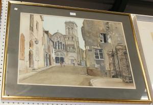 JORDAN Keith A 1900-1900,Rue St Pierre Vezelay (Yonne),Tooveys Auction GB 2014-11-05