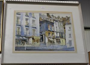JORDAN Keith A 1900-1900,View of a French Street,Tooveys Auction GB 2014-11-05