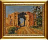 JORDAN Reg,THE ROAD THROUGH THE RUINED GATEWAY OF A CITY WALL,Anderson & Garland GB 2015-03-26