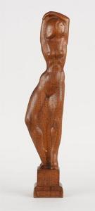 JORDENS Barend 1888-1962,Jeune femme nue s'étirant,1924,Horta BE 2019-04-29