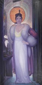 JORDENS Barend 1888-1962,Portrait of a woman,1924,Galerie Koller CH 2010-05-19