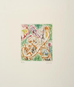 JORN Asger,TAROTAUMAGIE OFFUSQUEE (ENTREE' DE SECOURS),1971,Capitolium Art Casa d'Aste 2024-03-21