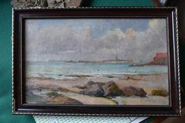 JORON P 1800-1900,Marée basse à Saint Malo,c. 1920,Daguerre FR 2021-07-25