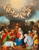 JOSEF Ziegler 1785-1852,The Adoration of the Shepherds,1828,Palais Dorotheum AT 2018-10-24