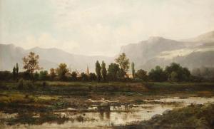 JOSEFFY J,Alpine Valley,1883,Palais Dorotheum AT 2013-05-18