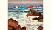 JOSEPH Albert 1868-1952,Rochers dans la mer,Lombrail - Teucquam FR 2003-05-11