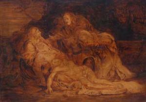 joseph s SMITH,The Dead Christ Mourned after Annibale Carracci,1820,Peter Wilson GB 2010-09-08