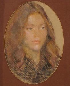 Josephine Graham 1930,PORTRAIT OF A YOUNG LADY,1947,Great Western GB 2024-02-01